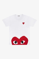 Selectshop FRAME - COMME DES GARCONS PLAY Red Play T-Shirt T-Shirts Dubai