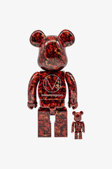 Selectshop FRAME - MEDICOM TOY Mika Ninagawa "Leather Rose" Be@rbrick 400%+100% Toys Dubai