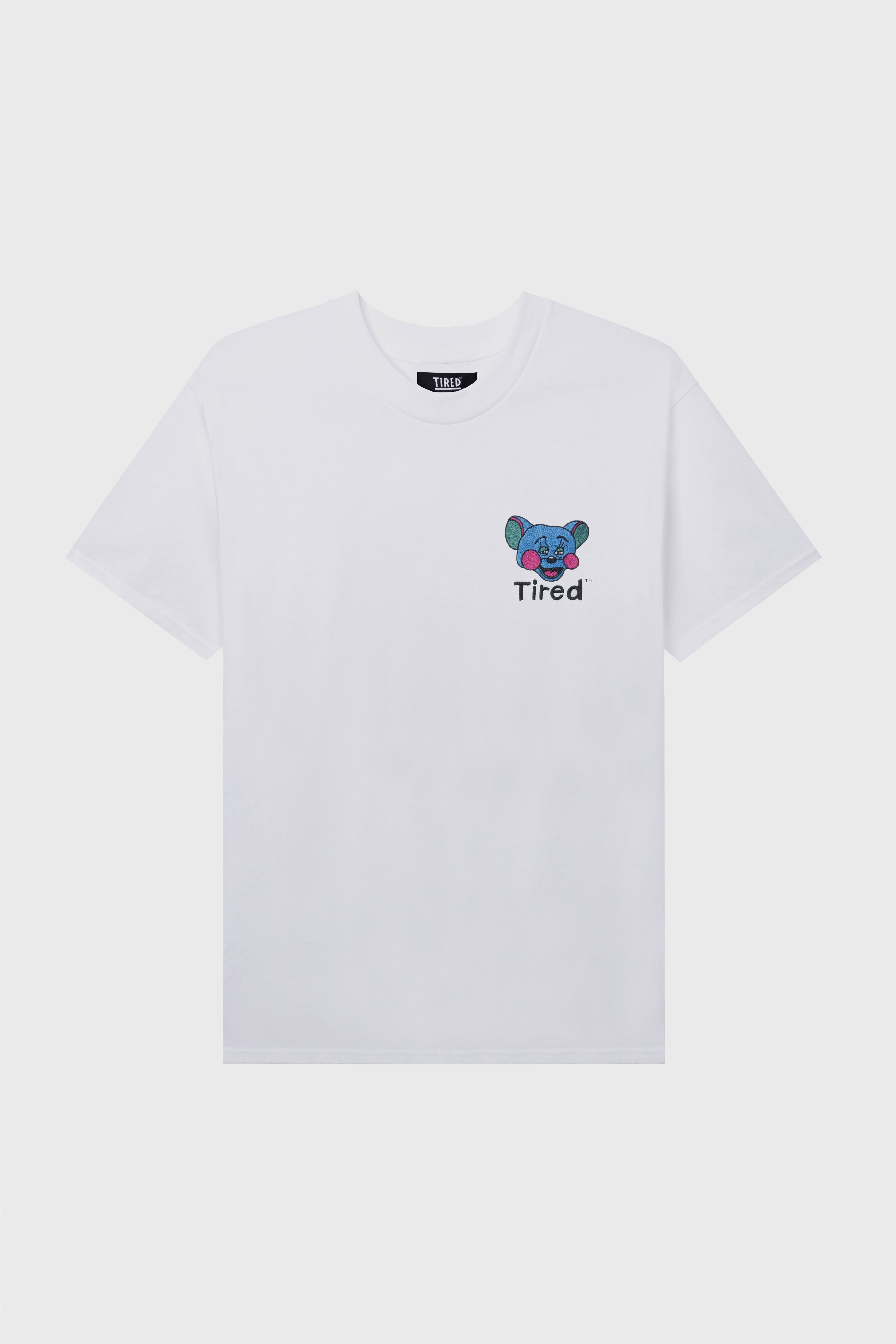Selectshop FRAME - TIRED Tipsy Mouse Embroidered SS Tee T-Shirts Dubai