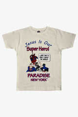 Selectshop FRAME - PARADIS3 Jesus Is Our Super Hero Tee T-Shirts Dubai
