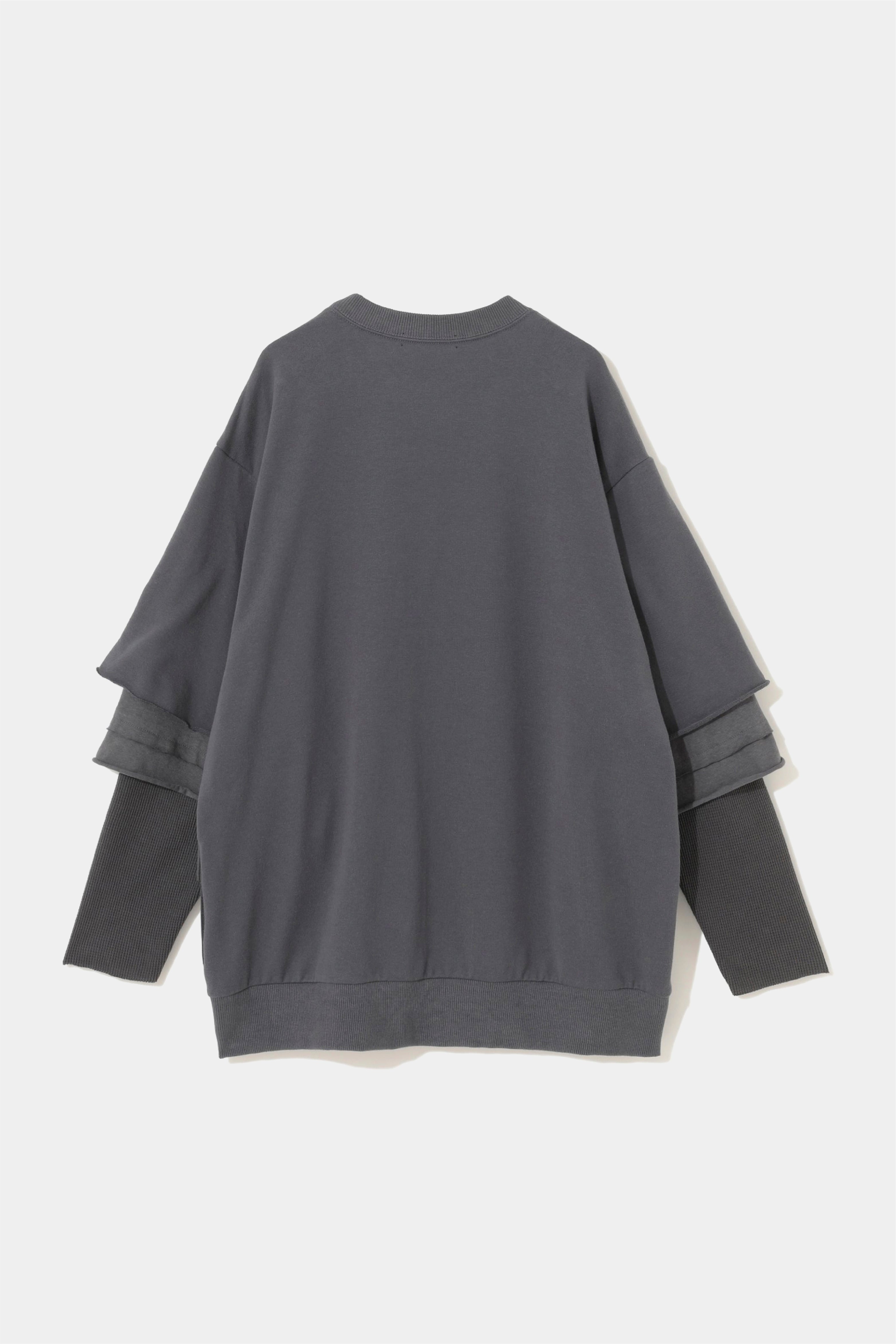 Selectshop FRAME - UNDERCOVER Layered-Sleeve Cotton Sweatshirt Sweats-knits Concept Store Dubai