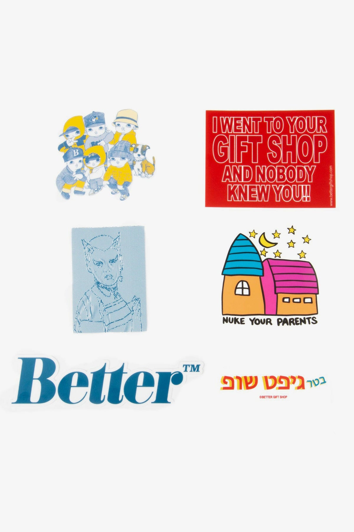 Selectshop FRAME - BETTER Better Stickerpack Skate Dubai