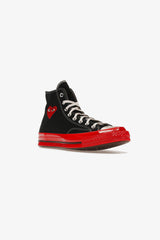Selectshop FRAME - COMME DES GARCONS PLAY Converse Red Sole Chuck 70 High Top Footwear Dubai