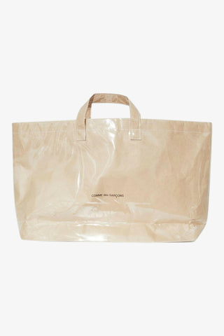 Crinkled-Finish Tote Bag