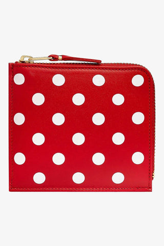 Polka Dot Leather Wallet (SA3100PD)