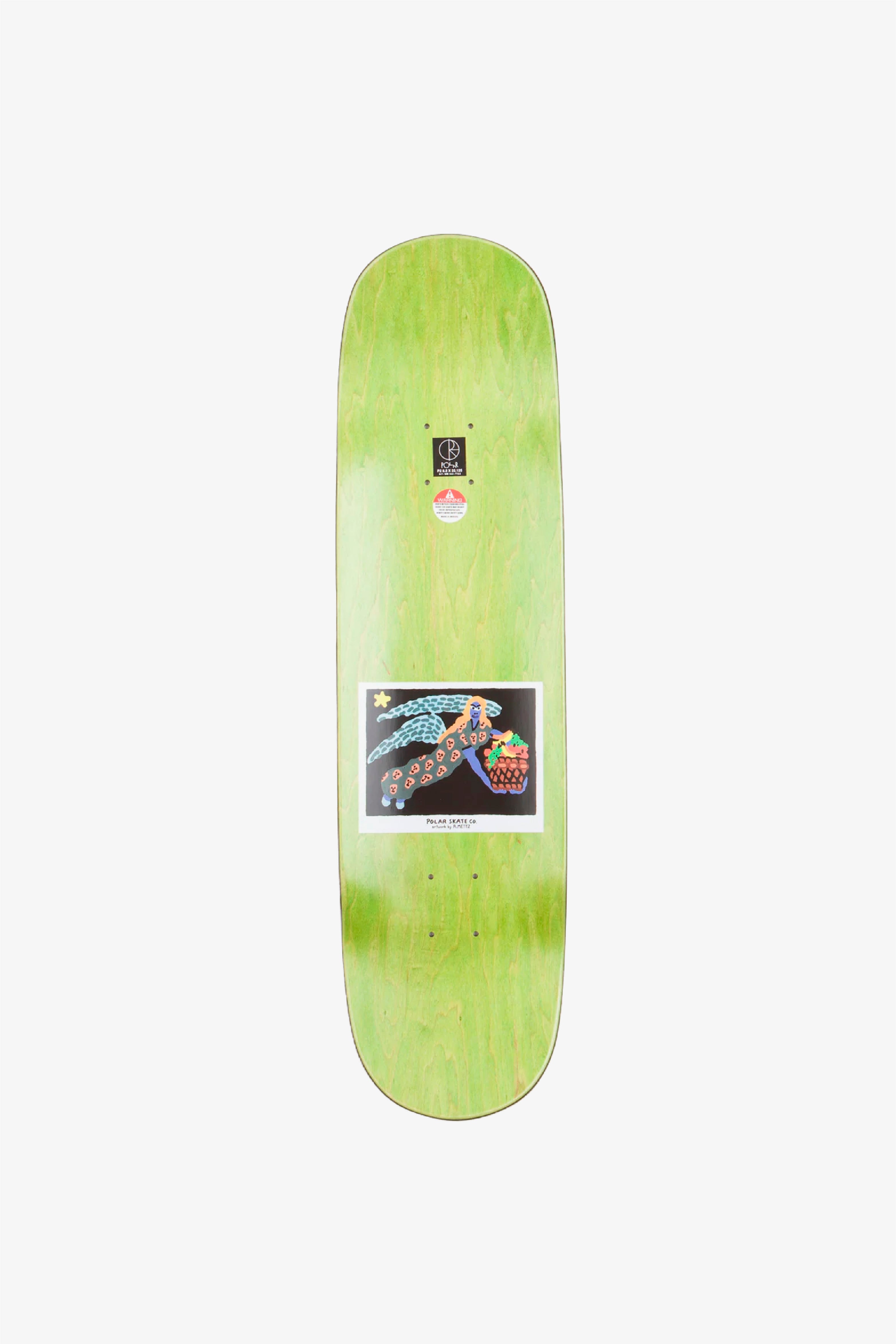 Selectshop FRAME - POLAR SKATE CO. Nick Boserio Fruit Lady "P2 Shape" Deck Skate Dubai