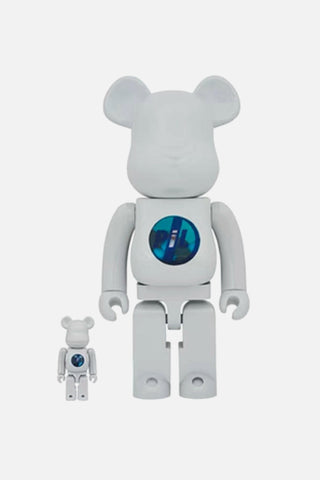 Be@rbrick Pil Chrome Ver. 400%+100%