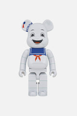 Selectshop FRAME - MEDICOM TOY Be@rbrick Stay Puft Marshmallow Man White Chrome Ver. 1000% Collectibles Dubai