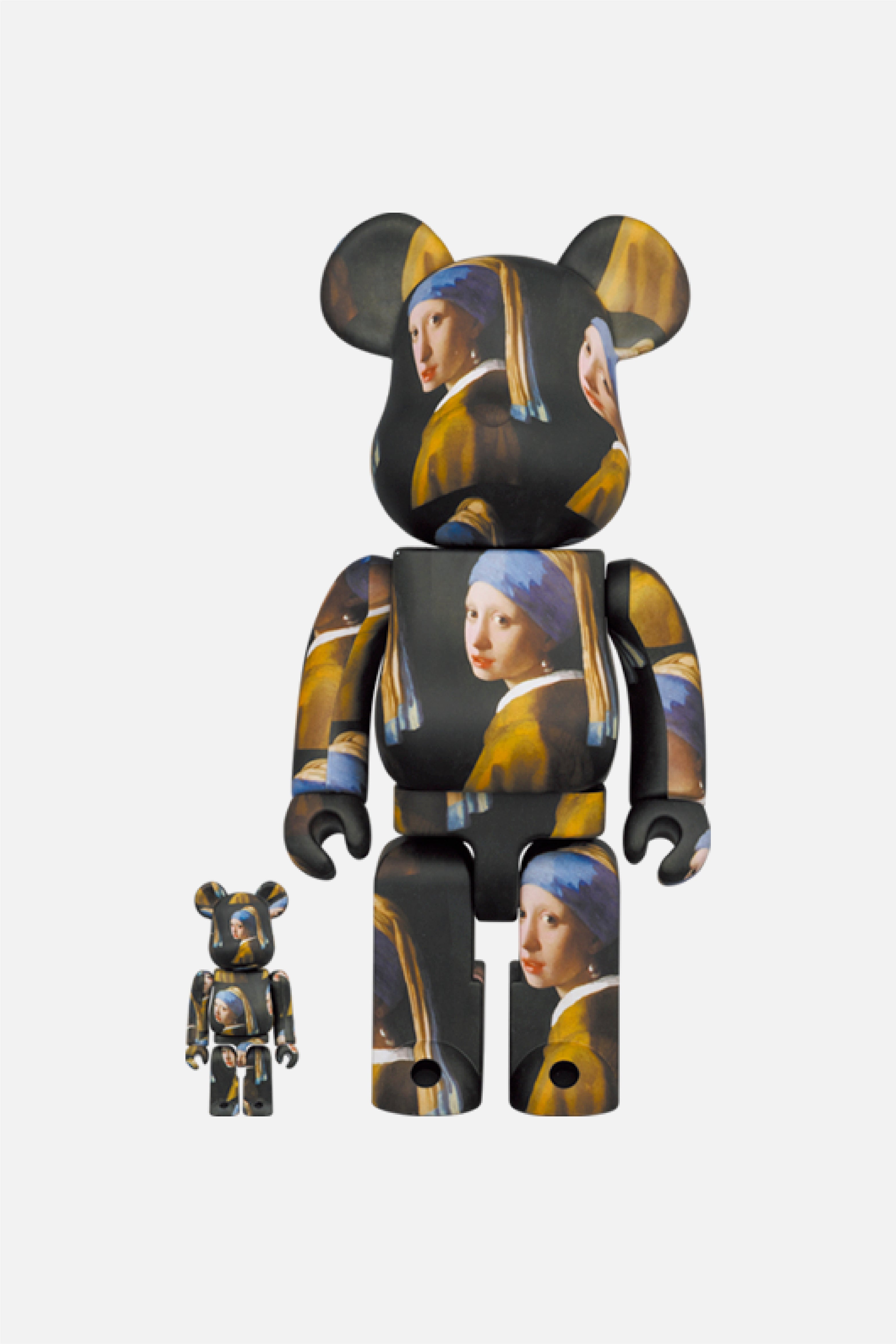 Selectshop FRAME - MEDICOM TOY Be@rbrick Johannes Vermeer (Girl With A Pearl Earring) 400%+100% Collectibles Dubai