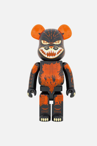 Be@rbrick Godzilla From Godzilla vs Destoroyah (Meltdown: Clear Orange Ver.) 1000%