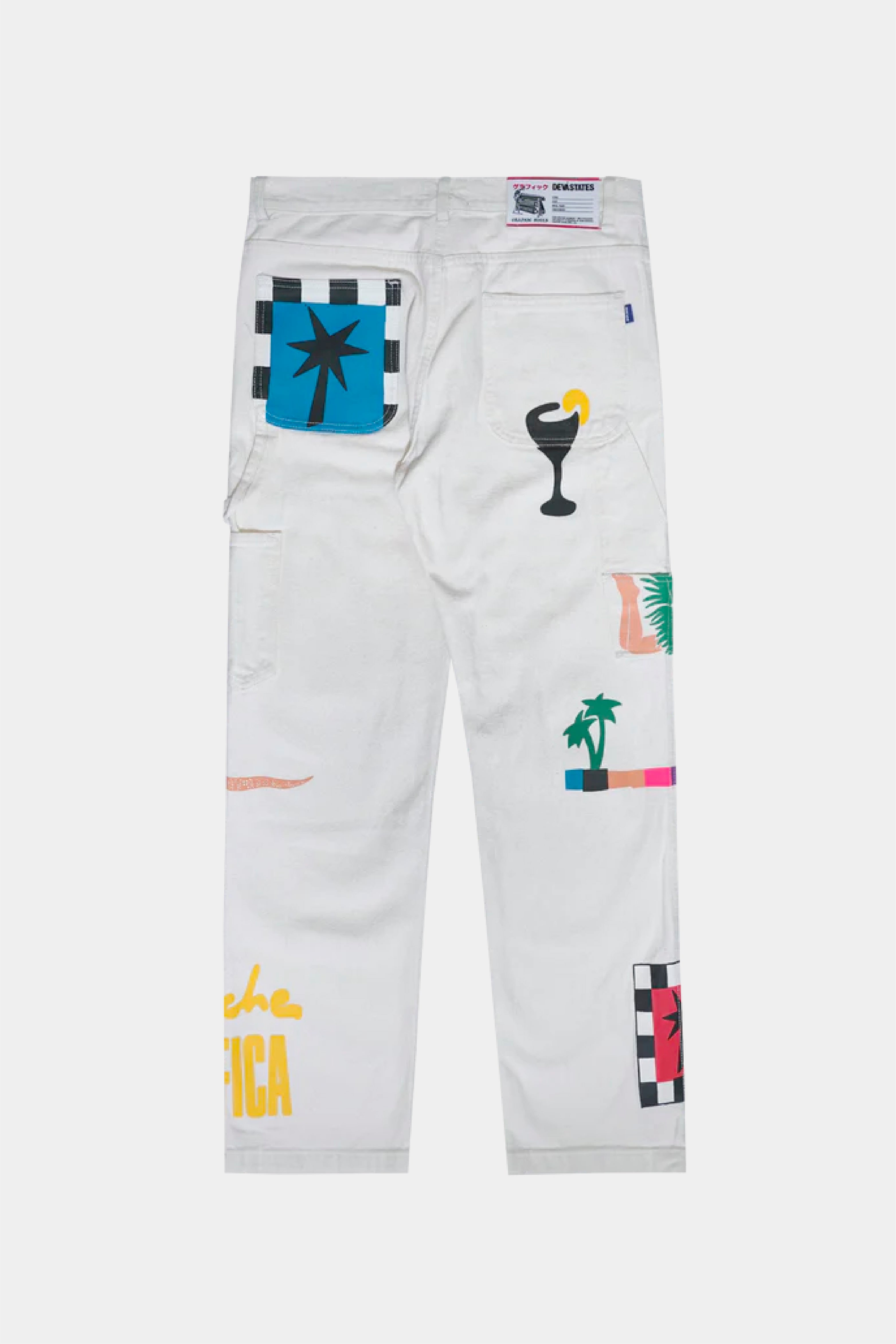 Selectshop FRAME - DEVA STATES Palmera Double Knee Printed Pants Bottoms Concept Store Dubai