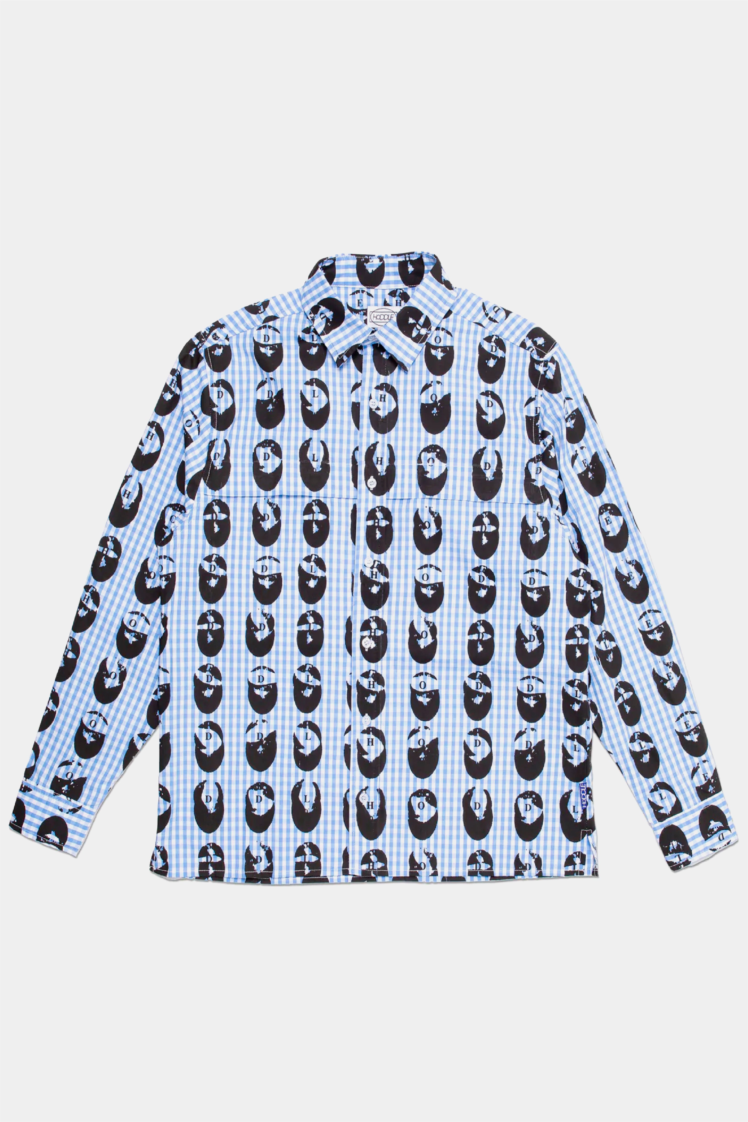 Selectshop FRAME - HODDLE Marble Oxford Work Shirt Shirts Concept Store Dubai