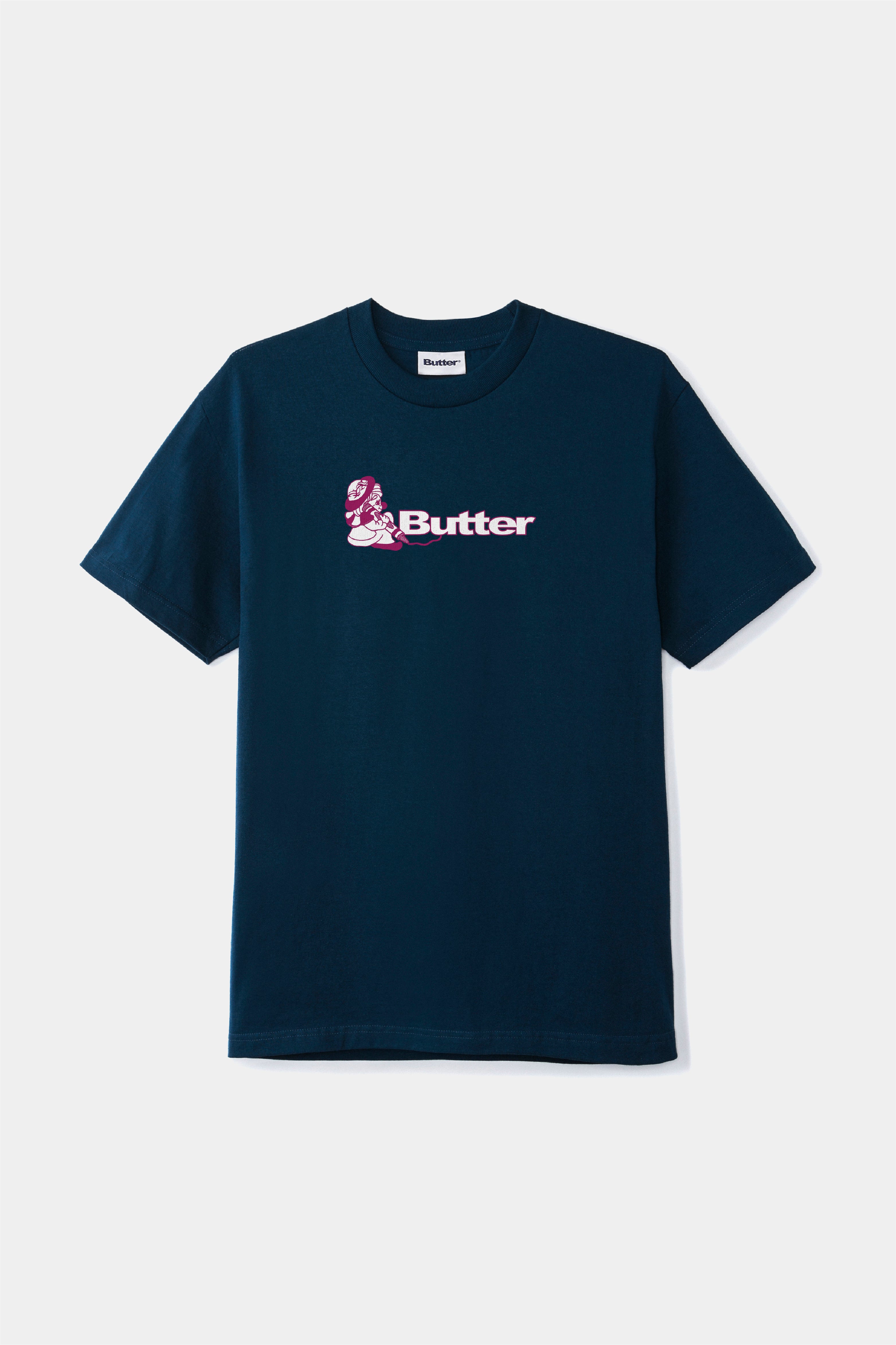 Selectshop FRAME - BUTTER GOODS Crayon Logo Tee T-Shirts Dubai