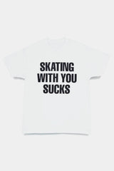 Selectshop FRAME - QUARTER SNACKS Skating With You Tee T-Shirts Concept Store Dubai