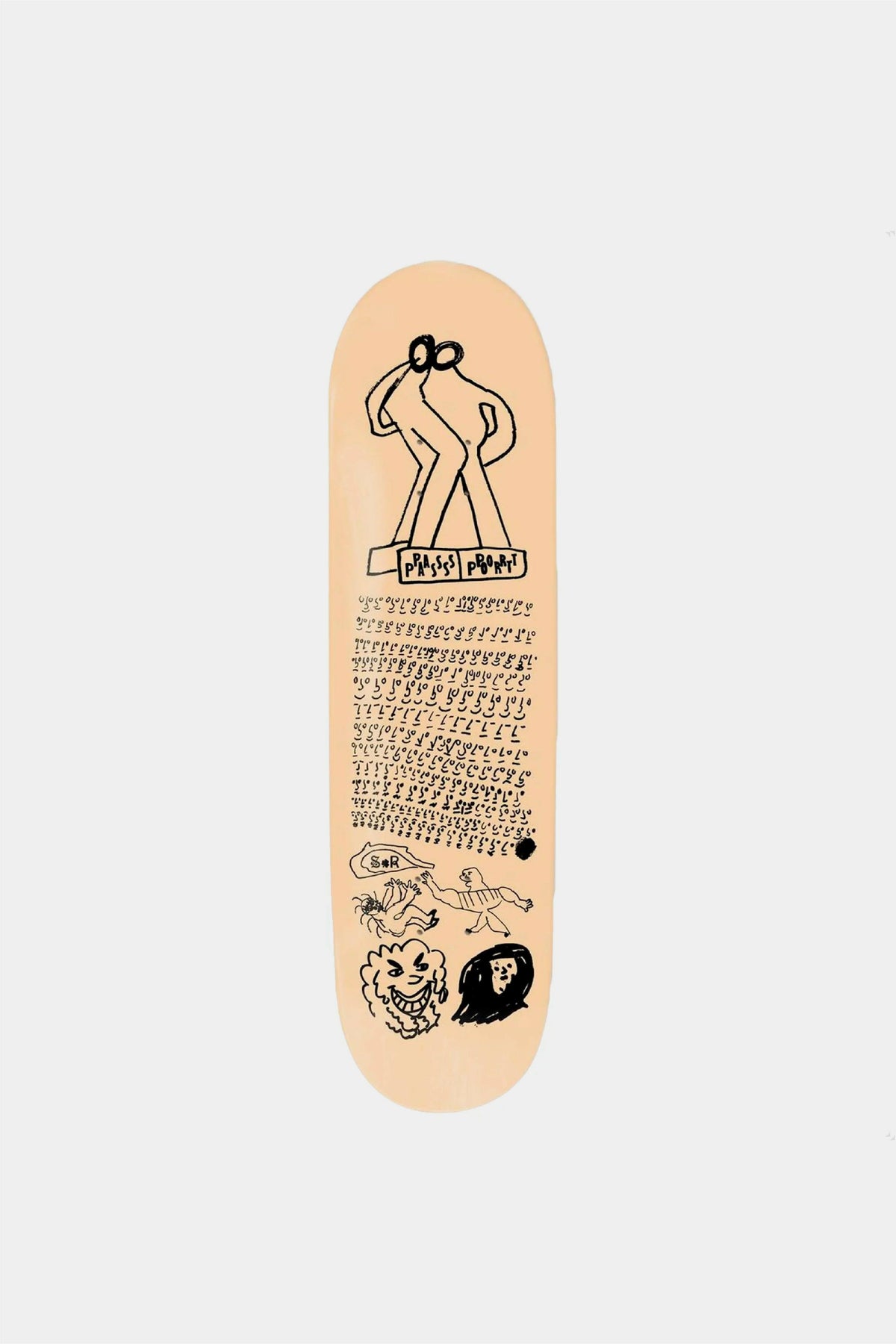 Selectshop FRAME - PASS-PORT S.R - Many Faces Deck Skate Dubai
