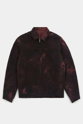 Crease-Dyed Boxed Blouson