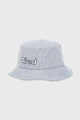 Selectshop FRAME - TIRED Tilde Seersucker Bucket Hat All-Accessories Concept Store Dubai