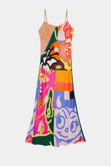 Selectshop FRAME - BRAIN DEAD Lindberg Viscose Slip Dress Dresses Dubai