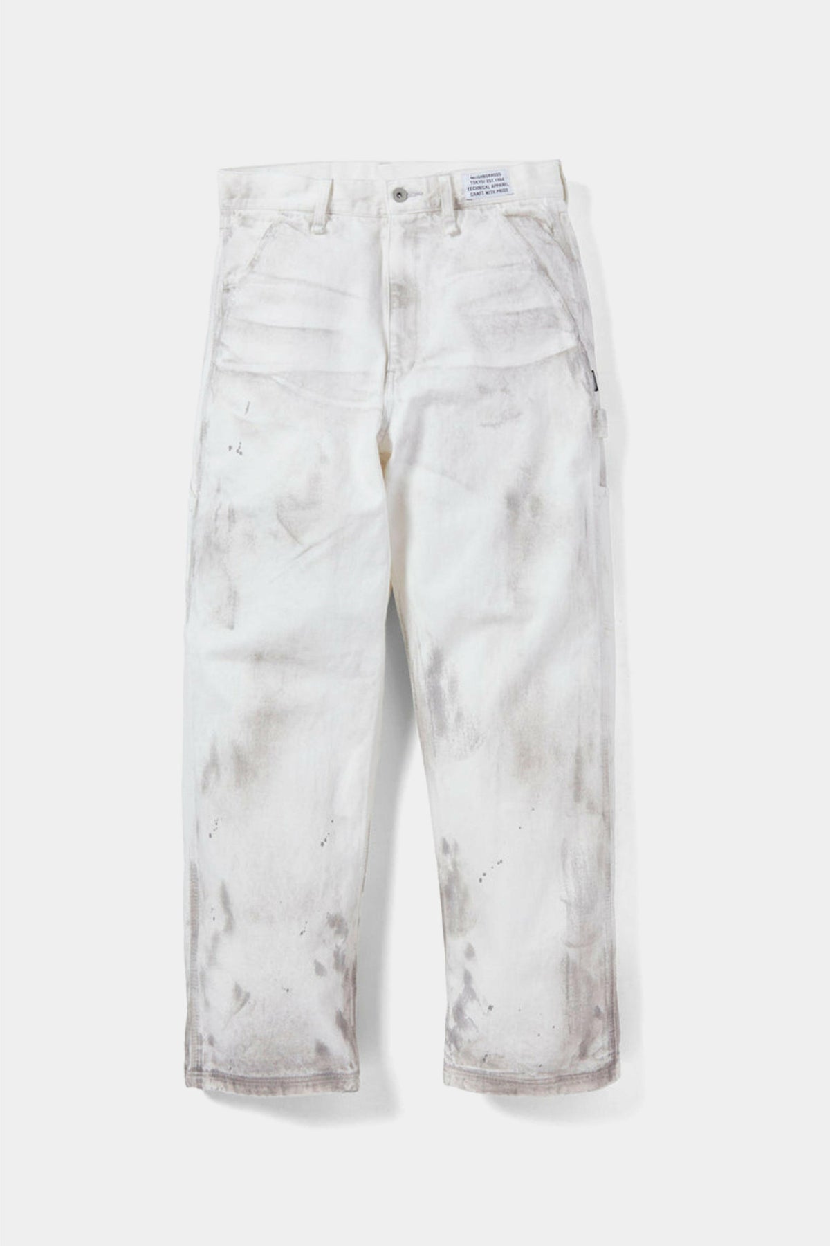 Selectshop FRAME - NEIGHBORHOOD White Painter Pant Bottoms Dubai