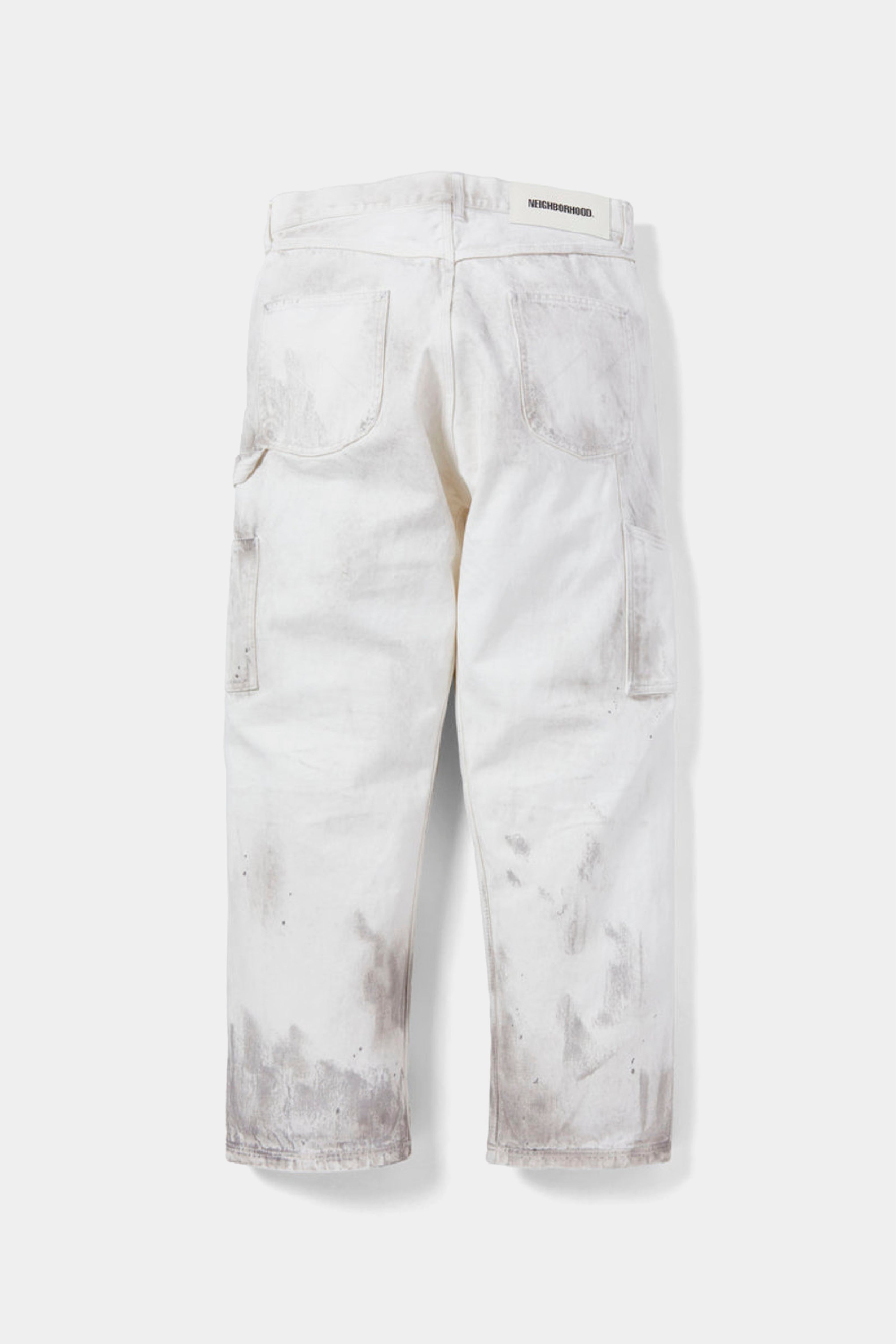 Selectshop FRAME - NEIGHBORHOOD White Painter Pant Bottoms Dubai