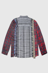 Selectshop FRAME - NEEDLES Reflection 7 Cuts Wide Flannel Shirt -(B) Shirts Concept Store Dubai