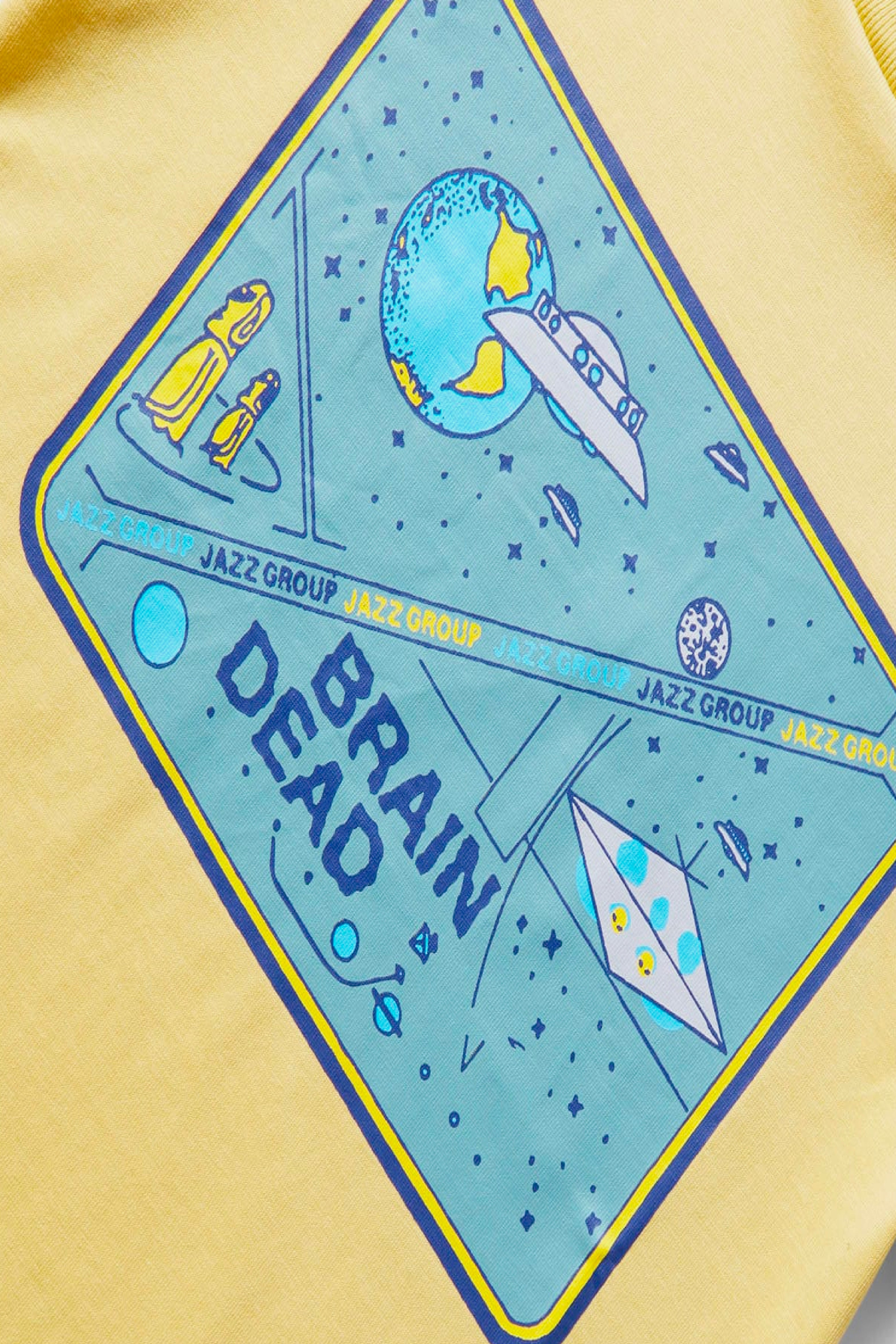 Selectshop FRAME - BRAIN DEAD Galaxy Kids Longsleeve T-Shirt T-Shirts Dubai