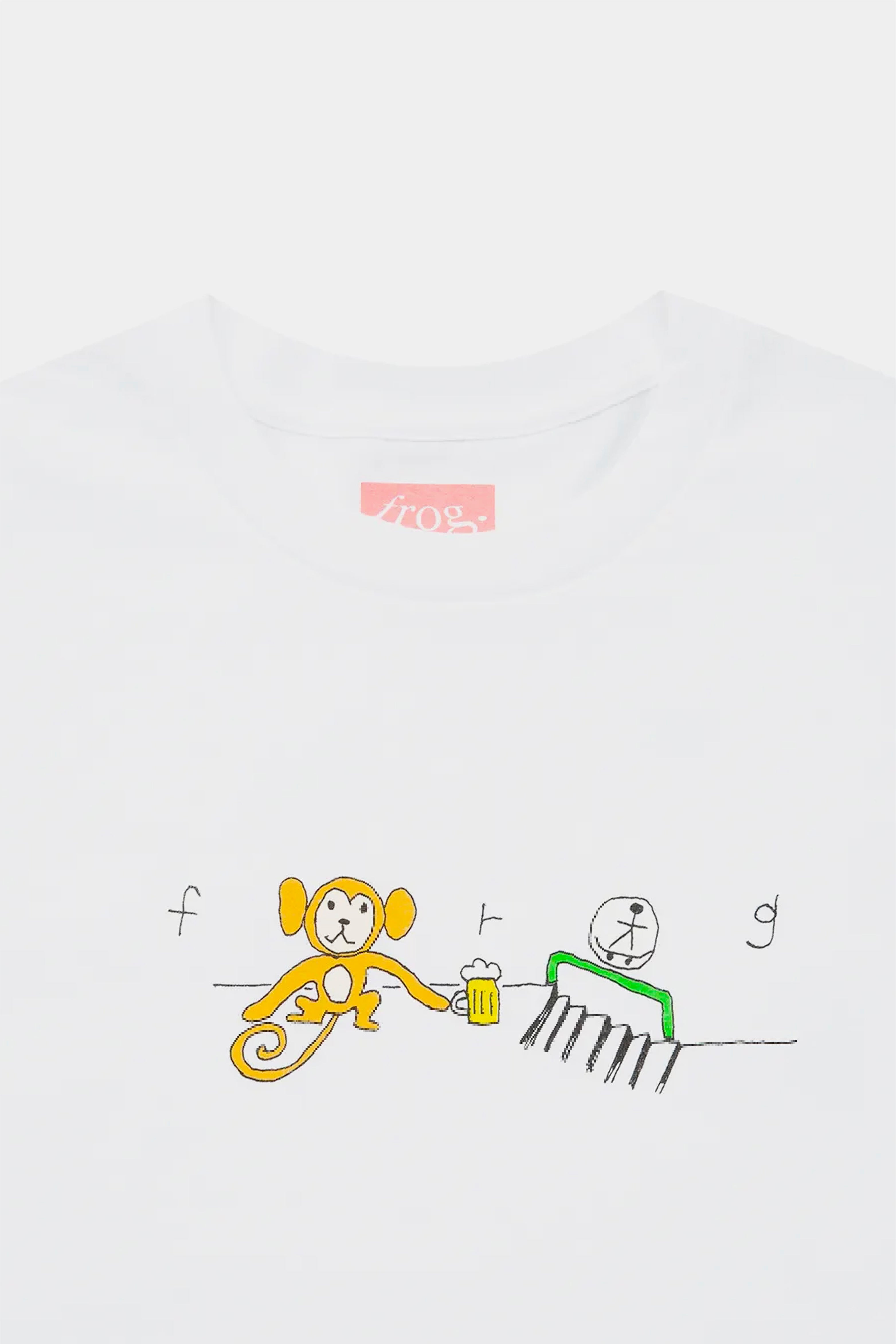 Selectshop FRAME - FROG SKATEBOARDS Monkey Logo T-Shirt T-Shirts Dubai