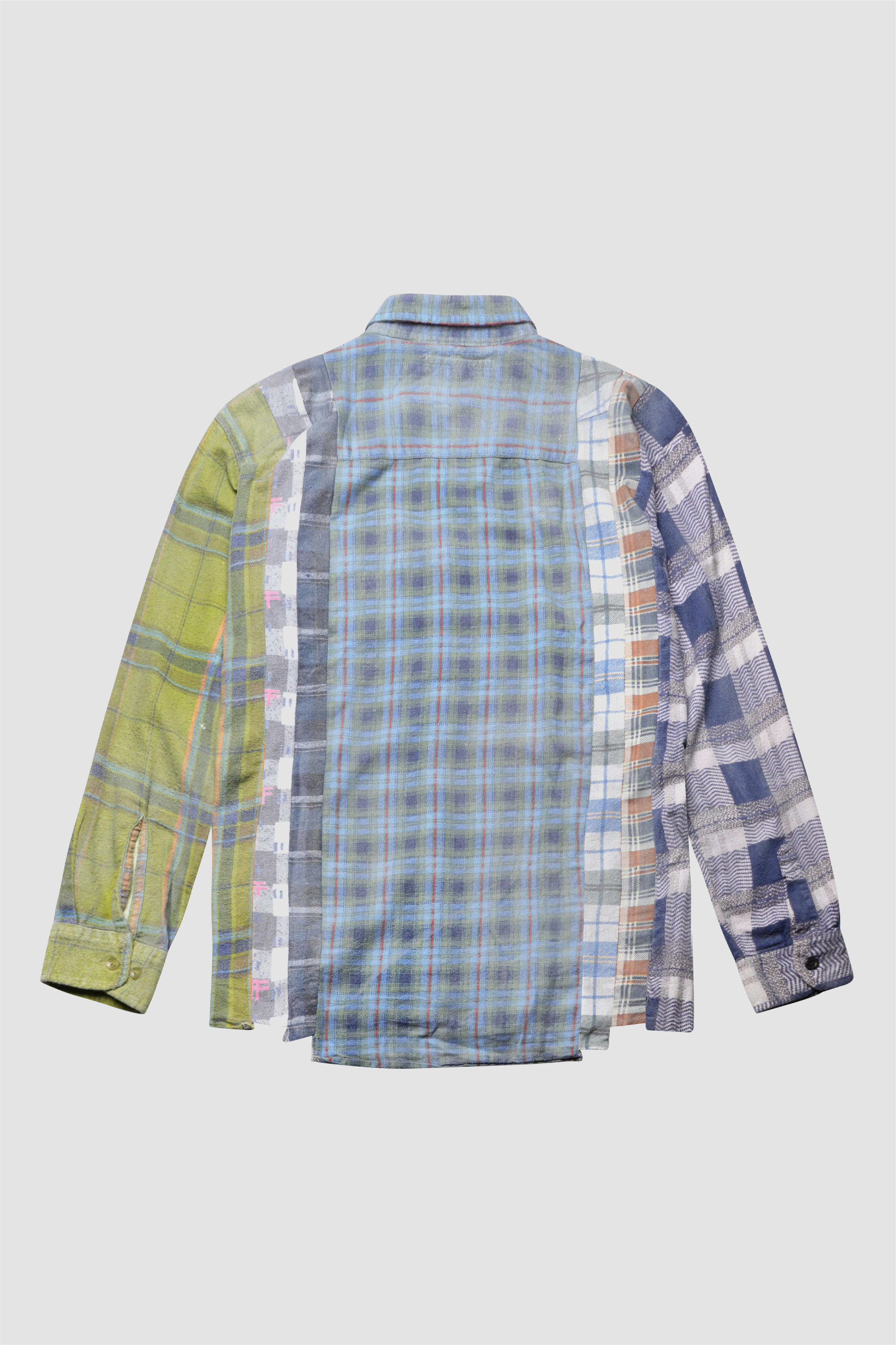 Selectshop FRAME - NEEDLES Reflection 7 Cuts Flannel Shirt - (M) Shirts Concept Store Dubai
