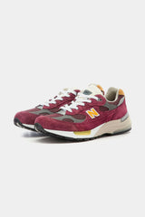 Selectshop FRAME - NEW BALANCE 992 Made In USA "Burgundy Gold" Footwear Concept Store Dubai