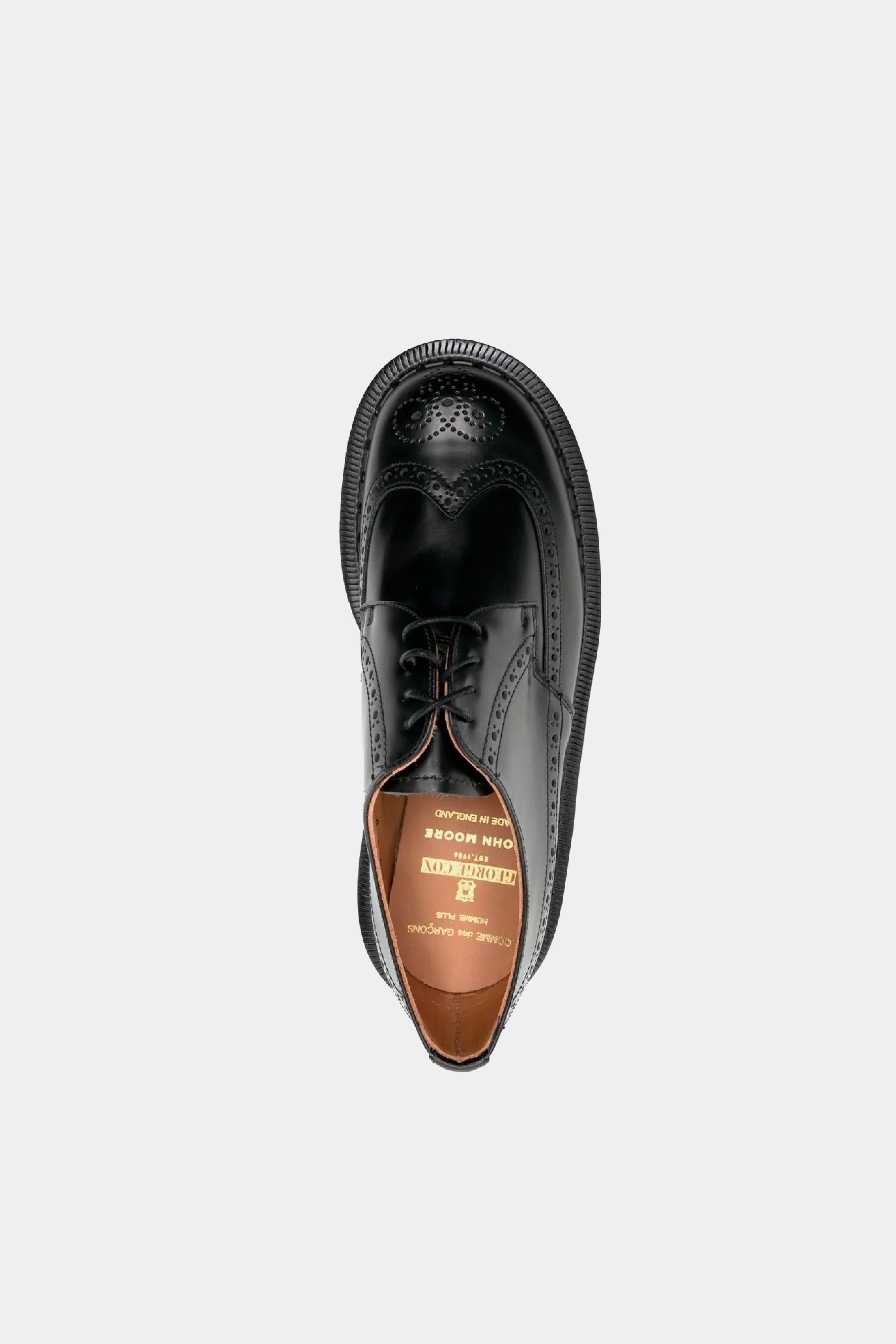 Selectshop FRAME - COMME DES GARÇONS HOMME PLUS George Cox X John Moore Brogue Shoes Footwear Concept Store Dubai