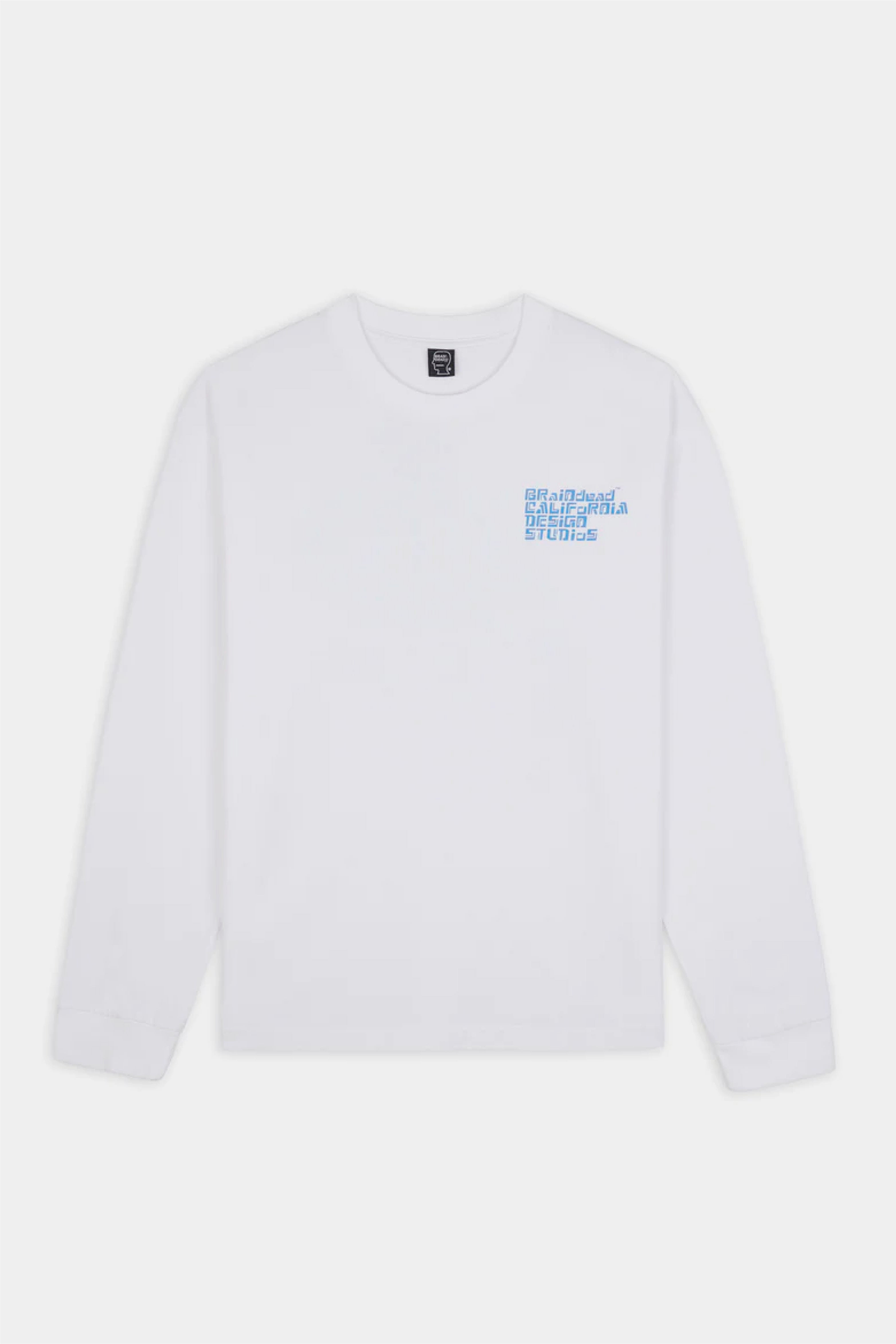 Selectshop FRAME - BRAIN DEAD Permit Everything Long Sleeve Tee T-Shirts Dubai