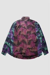 Selectshop FRAME - NEEDLES Ribbon Wide Flannel Shirt Shirts Concept Store Dubai