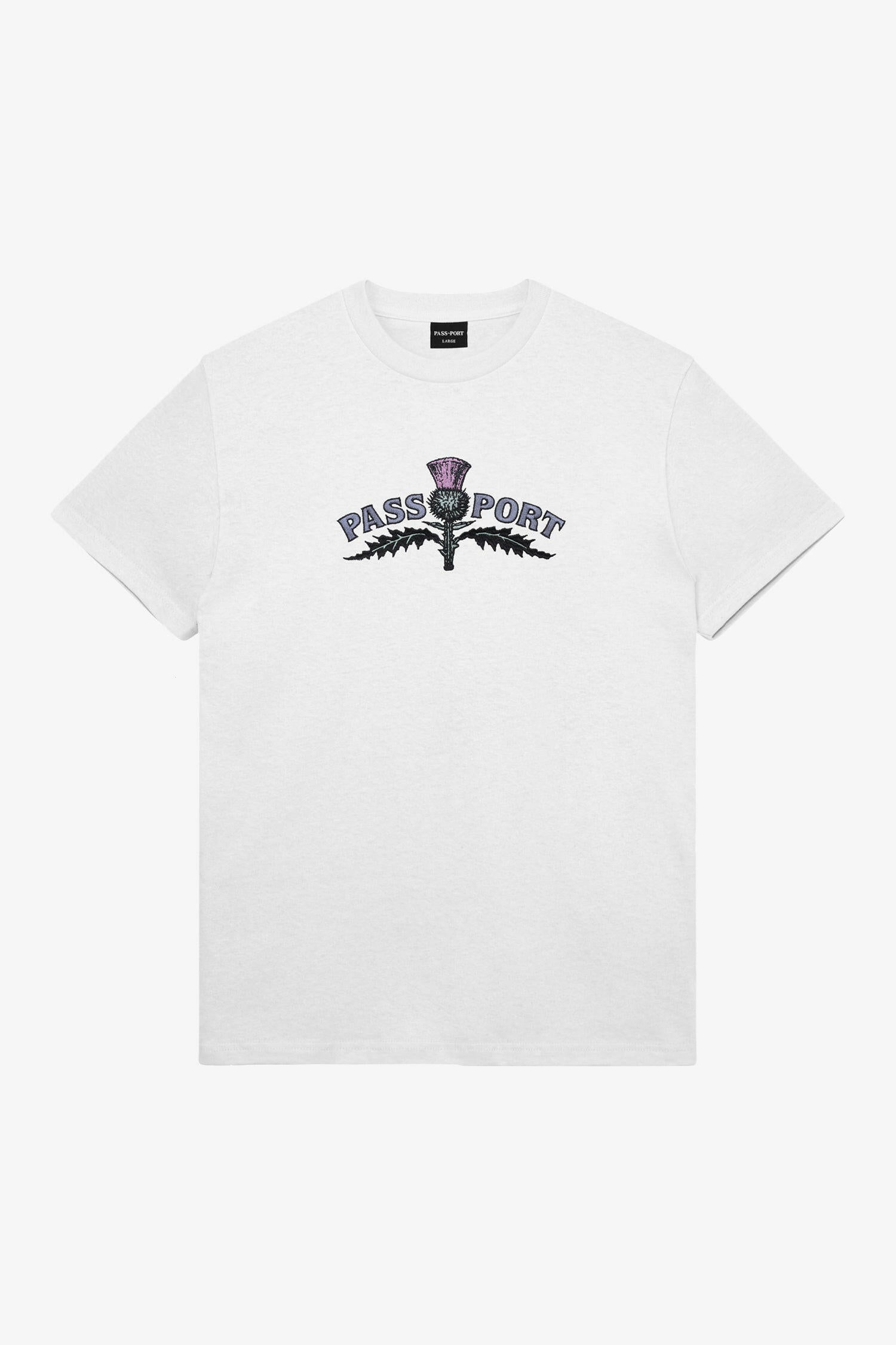 Thistle Embroidery Tee- Selectshop FRAME