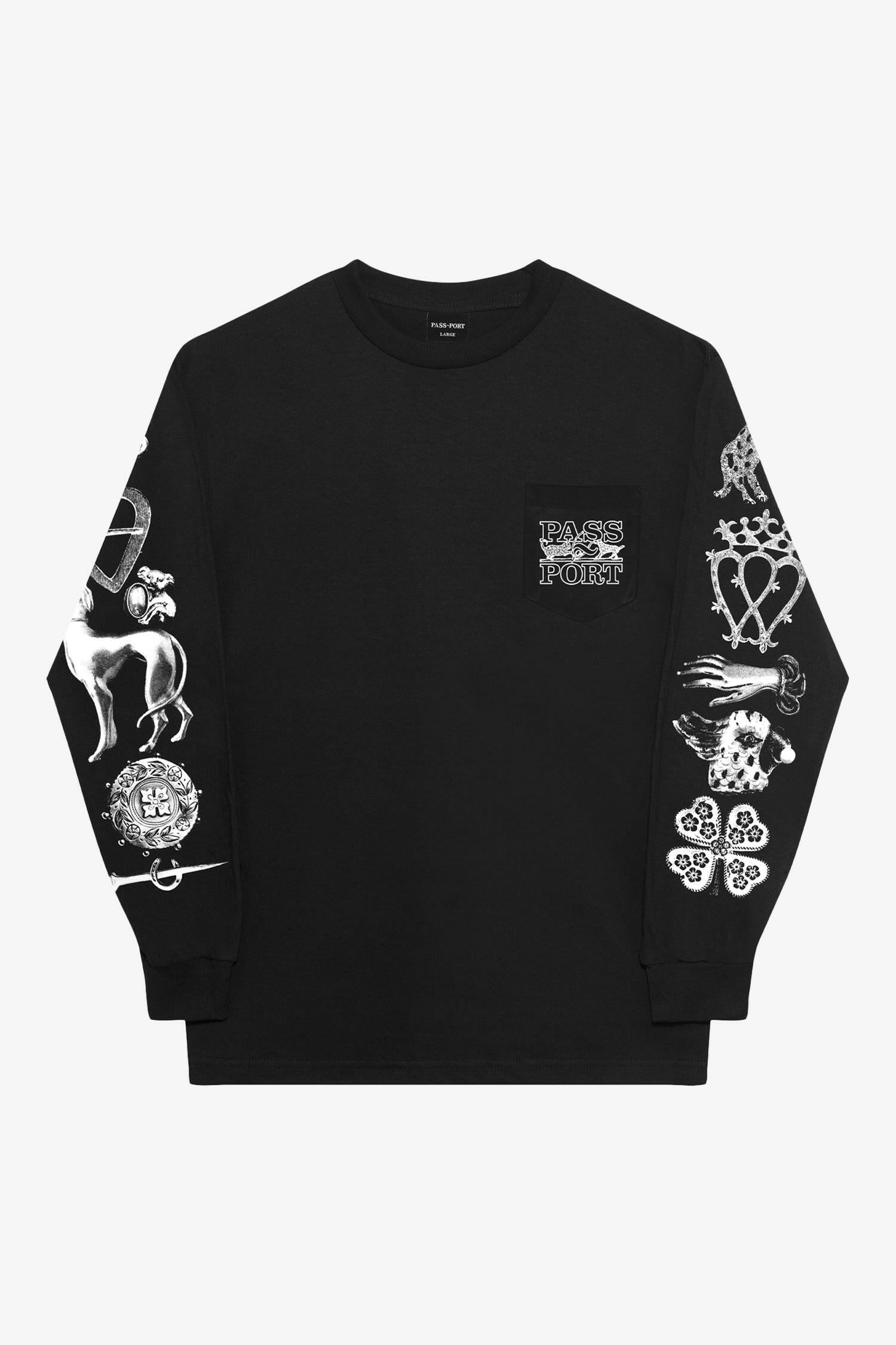 Trinkets Pocket Long-sleeve Tee- Selectshop FRAME