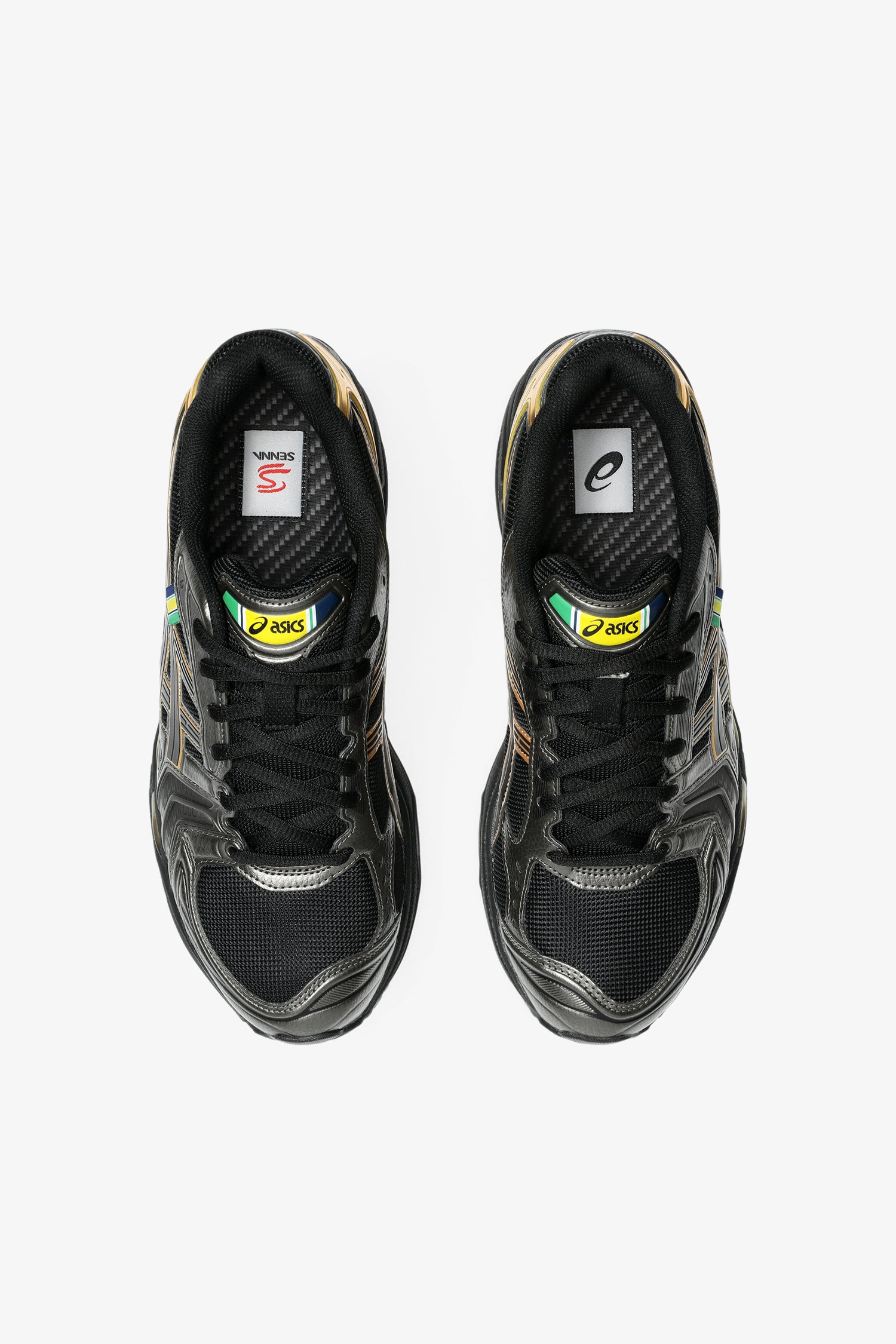 Ayrton Senna x Gel Kayano 14 "Black Pure Gold''- Selectshop FRAME