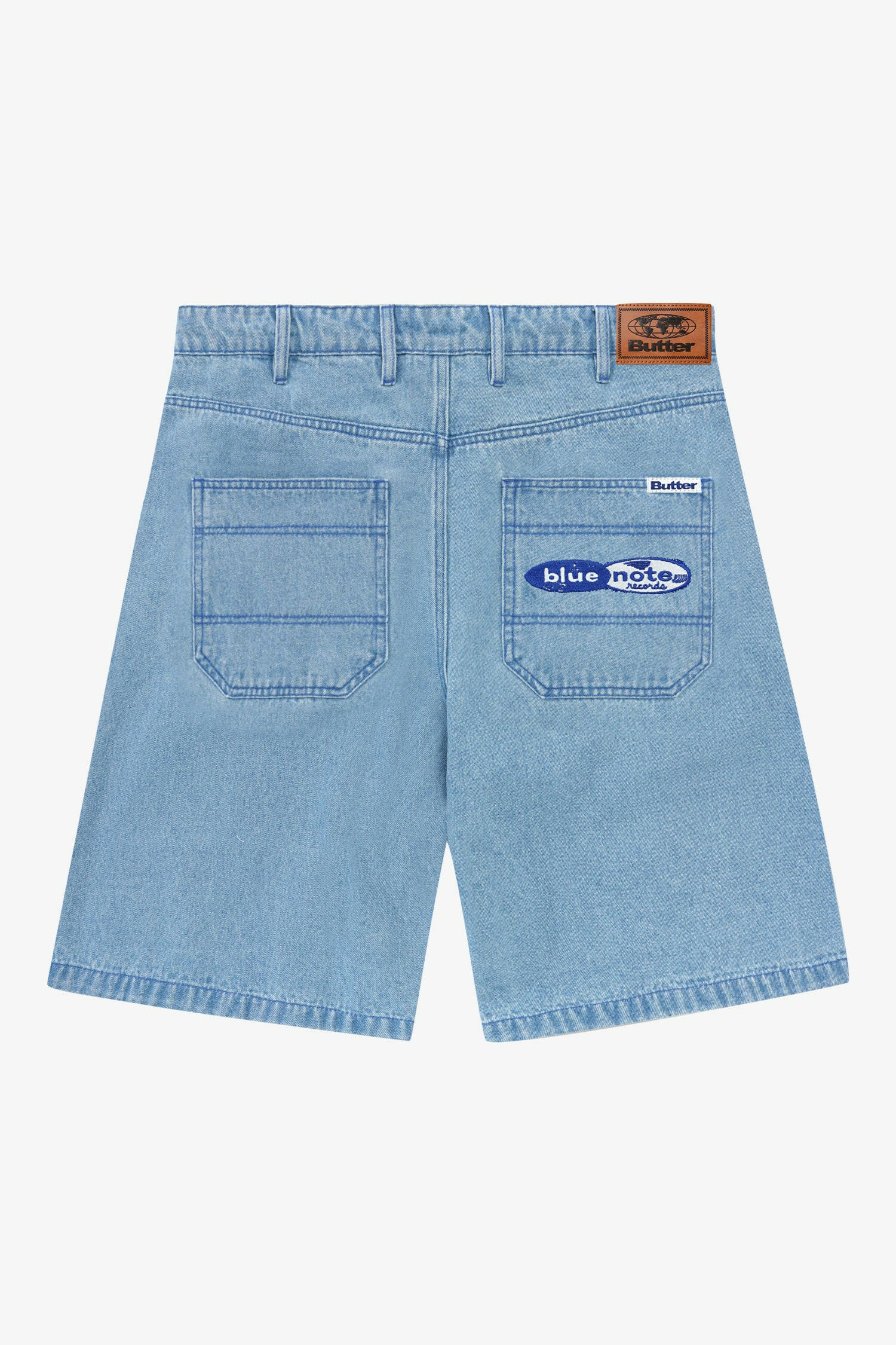 BN Pleated Denim Shorts- Selectshop FRAME