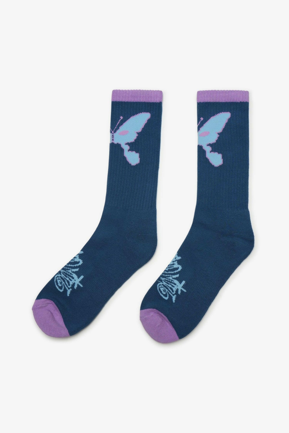 Butterfly Kiss Sports Sock- Selectshop FRAME