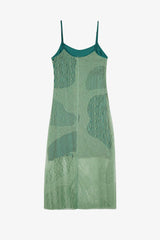 Engineered Cloud Mesh Slip Dress- Selectshop FRAME