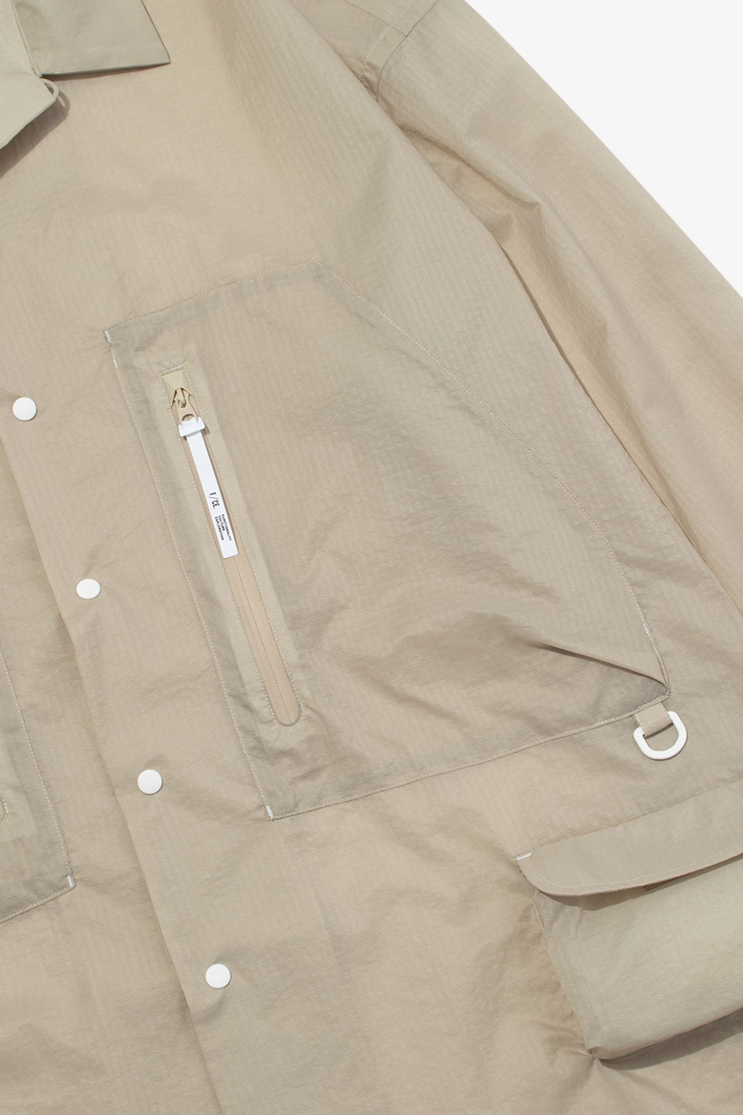 15Dナイロン・リップストップ・シャツ -Selectshop FRAME