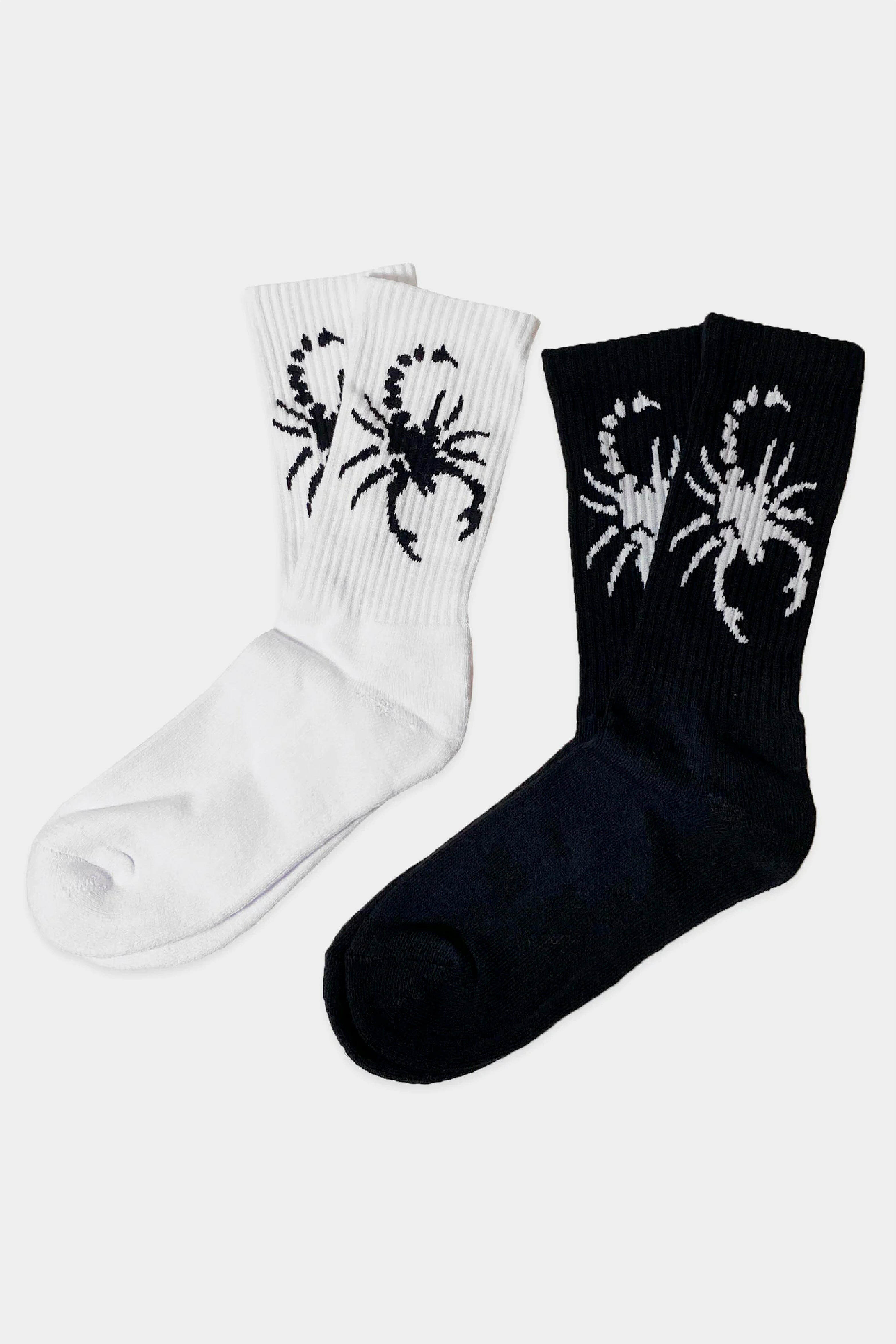 Selectshop FRAME -LIFE IS UNFAIR Scorpion Socks 2 Pack All-Accessories Concept Store Dubai