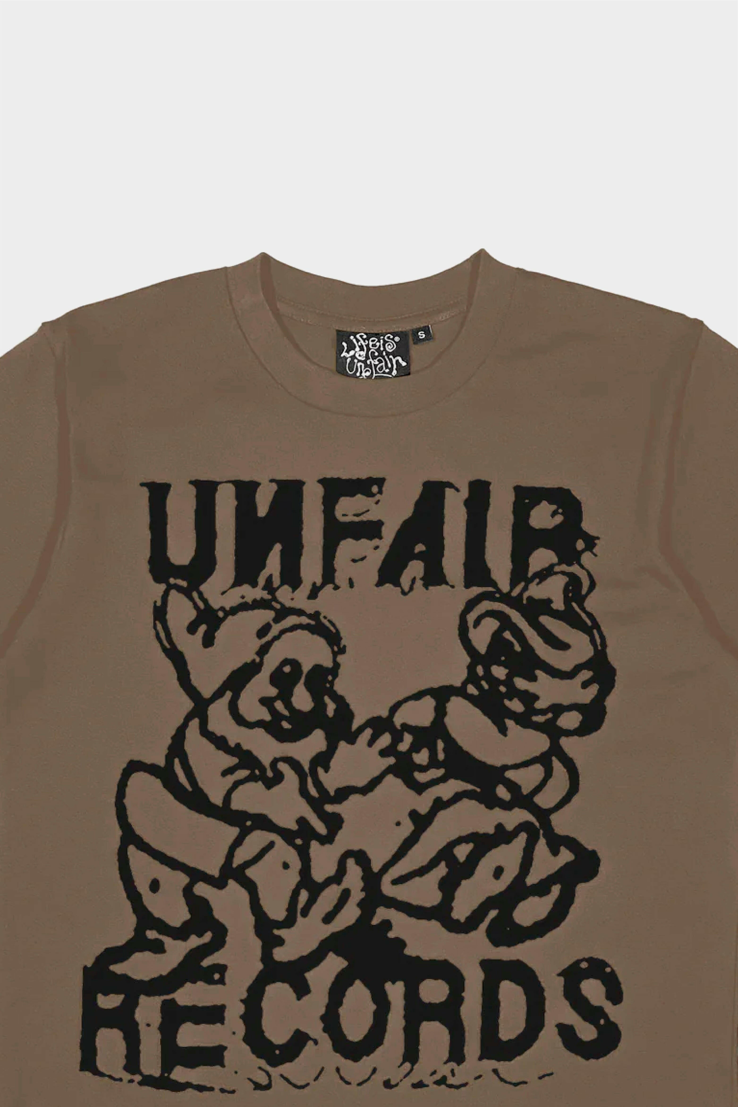 Selectshop FRAME -LIFE IS UNFAIR アンフェアレコード Tシャツ Tシャツ コンセプトストア ドバイ