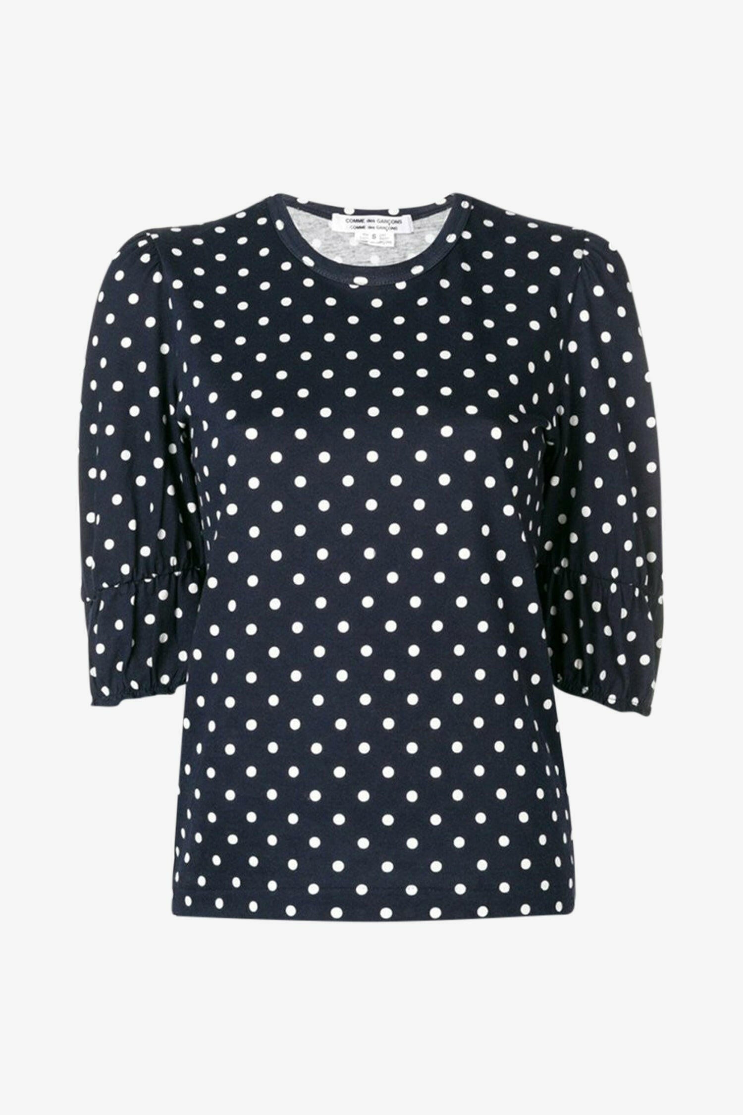 Selectshop FRAME - COMME DES GARÇONS COMME DES GARÇONS Polka Dot Blouse T-Shirt Dubai