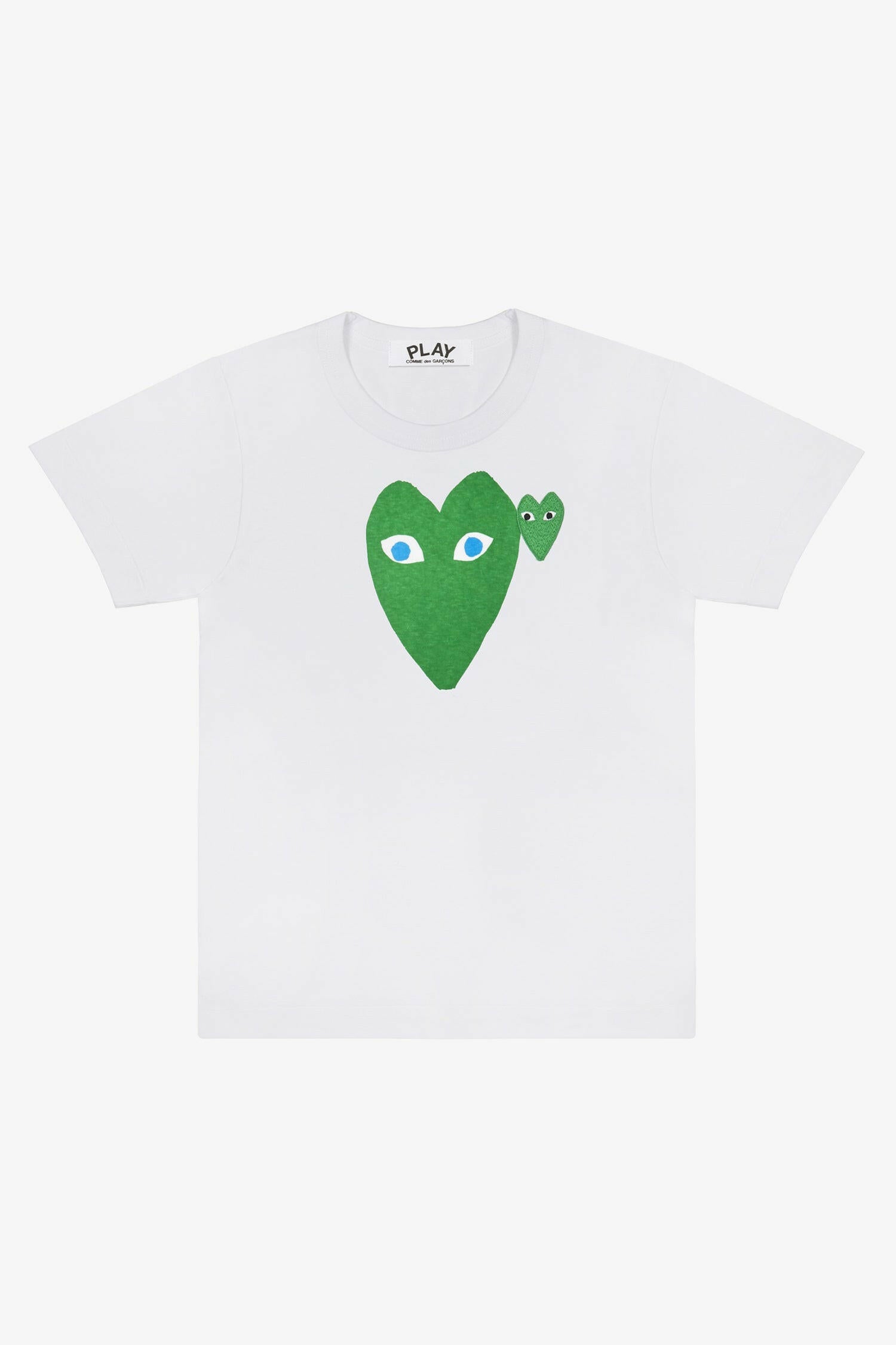 Selectshop FRAME - COMME DES GARCONS PLAY Long Green Heart Blue Eyes T-Shirt T-Shirt Dubai