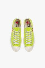 Selectshop FRAME -COMME DES GARCONS PLAY(MOE) PlayComme des Garçons x Converse Chuck '70 Low (Bright Green)(MOE) フットウェア ドバイ