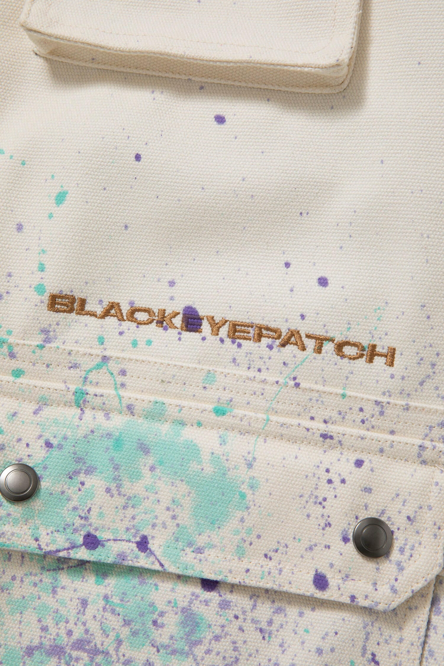 Selectshop FRAME -BLACKEYEPATCH フード付きペインタージャケット アウター ドバイ