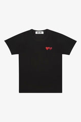 Selectshop FRAME -COMME DES GARCONS PLAY ダブルハート Tシャツ Tシャツ ドバイ