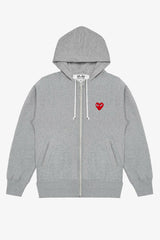 Selectshop FRAME - COMME DES GARCONS PLAY Red Heart Zip Hoodie Hoodie Dubai