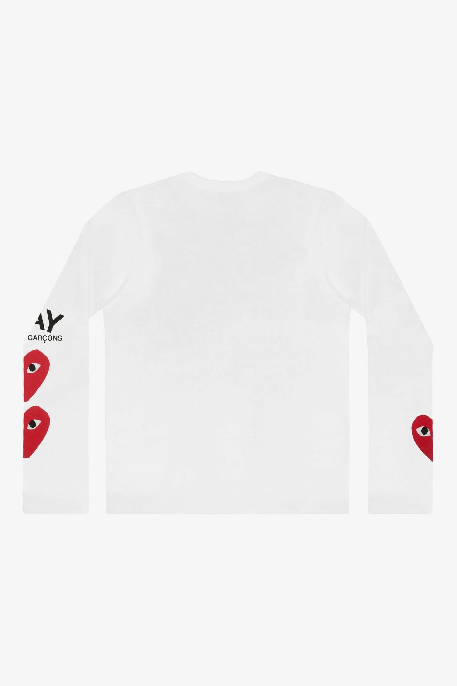 Selectshop FRAME - COMME DES GARCONS PLAY Three Heart Longsleeve T-Shirt Dubai