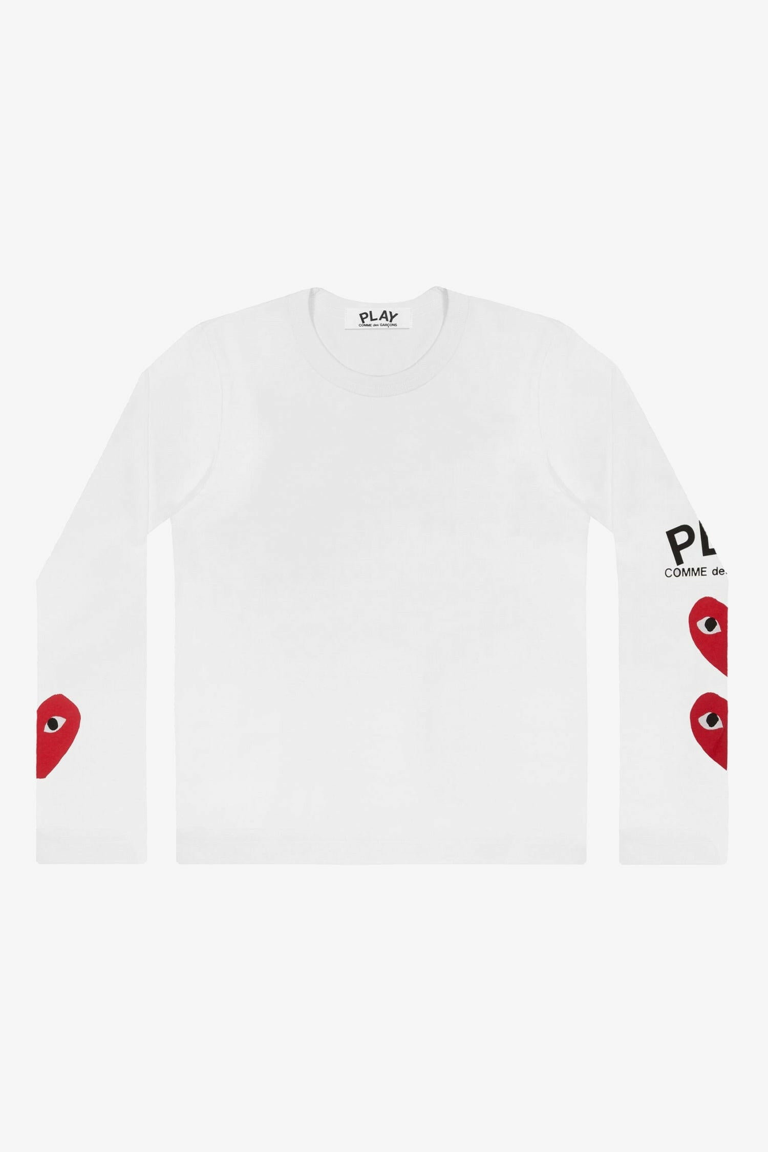 Selectshop FRAME - COMME DES GARCONS PLAY Three Heart Longsleeve T-Shirt Dubai