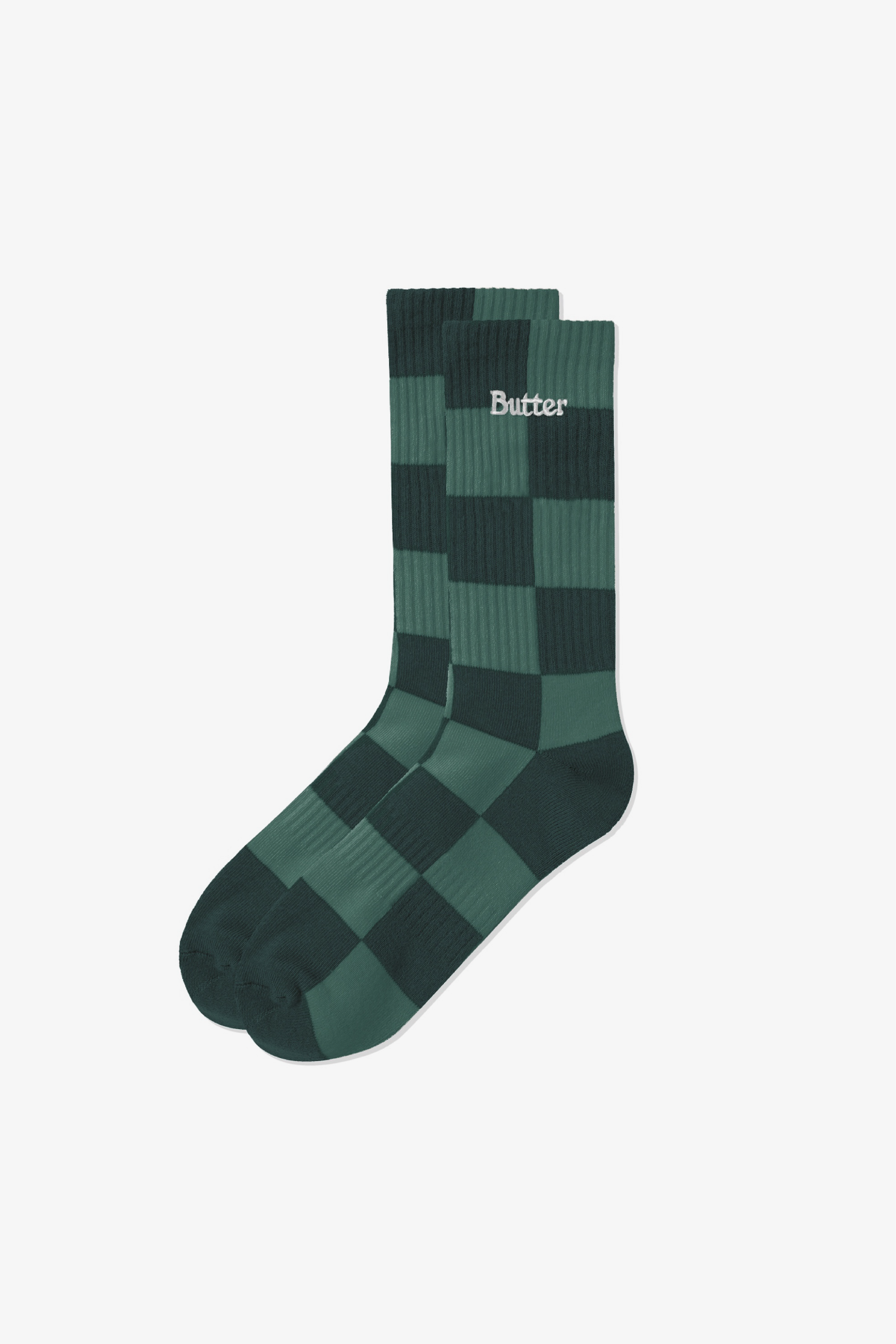 Selectshop FRAME - BUTTER GOODS Tonal Checkered Socks All-Accessories Dubai